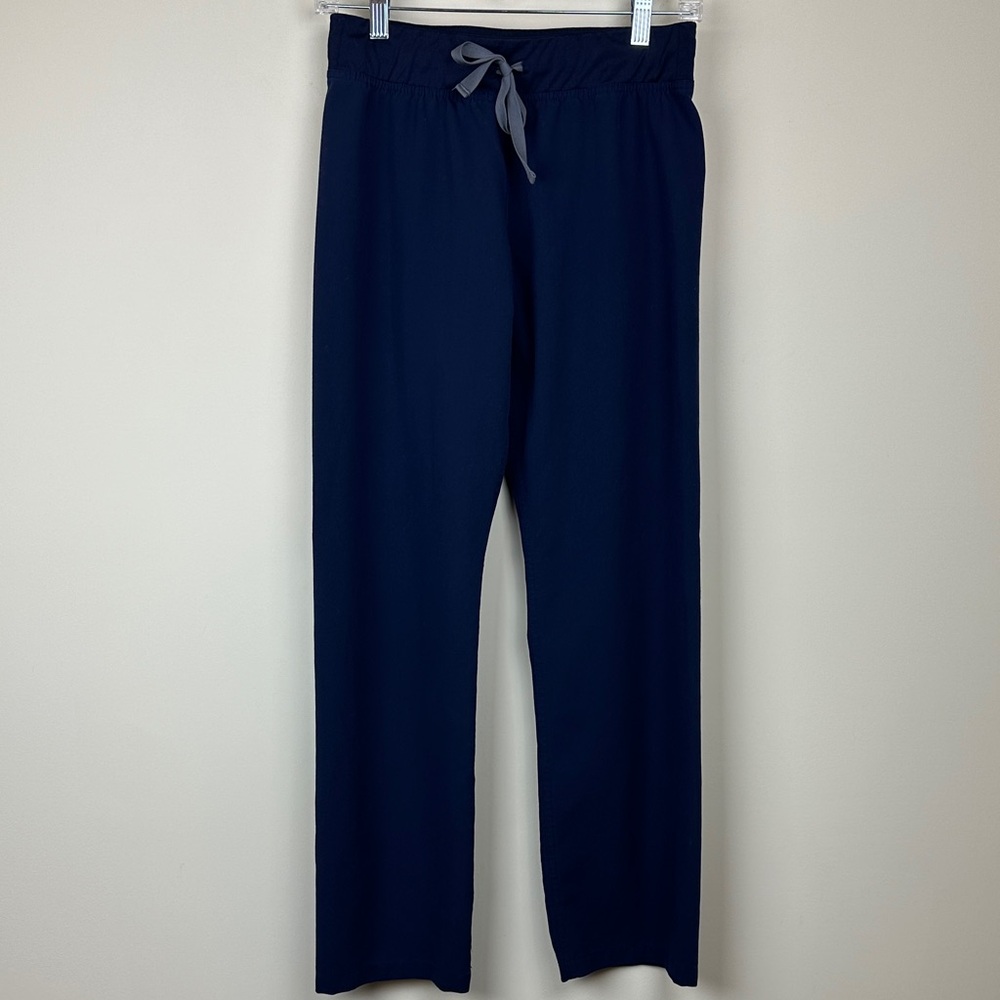 FIGS Navy High Waisted Livingston Basic Scrub Pants Size XS